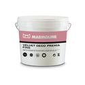 Velvet Deco Premia Fine | Marmoline Λευκή, ακρυλική διακοσμητική επίστρωση - Πατητή Τσιμεντοκονία